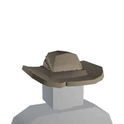 Straw Hat - Unturned hat cosmetic preview