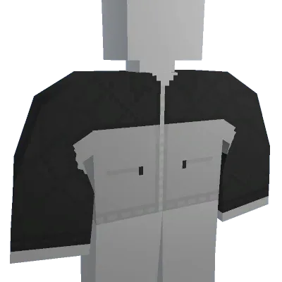 White Quilted Jacket - Unturned shirt