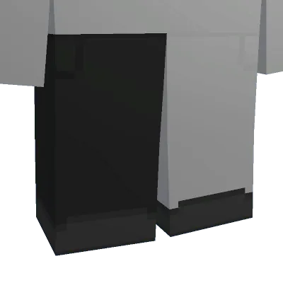 Spliced Black and White Pants - Unturned uncommon cosmetic