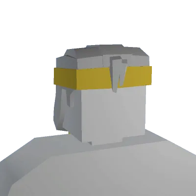 Gold Tennis Headband - Unturned uncommon cosmetic