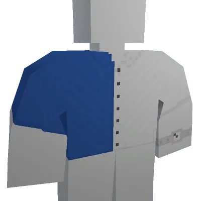 Blue Split Tee - Unturned shirt cosmetic preview