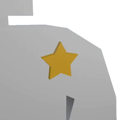 Sheriff Star - Unturned vest