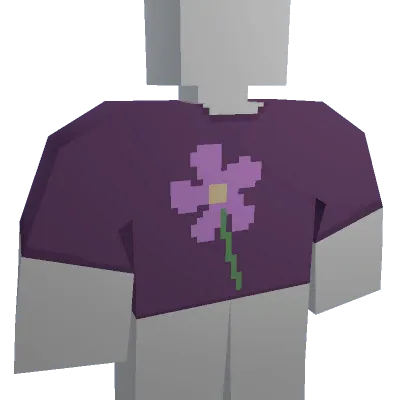 Flower Shirt - Unturned shirt