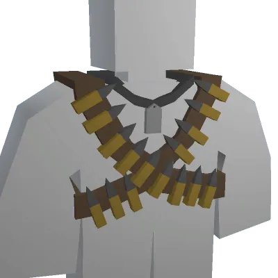 Dogtags and Bandolier - Unturned vest