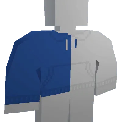 Blue Split Hoodie - Unturned shirt