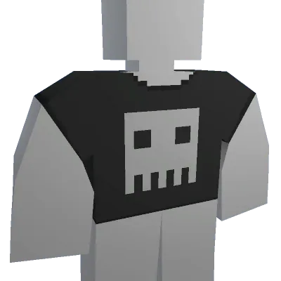 Skull Tee - Unturned shirt cosmetic preview