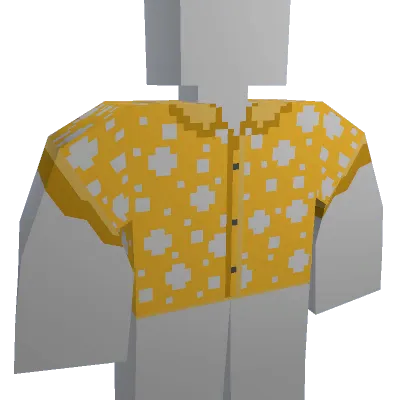 Yellow Button Up Shirt - Unturned shirt