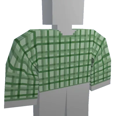 Green Plaid Shirt - Unturned shirt