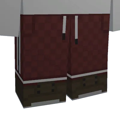 Red Checkered Pants - Unturned uncommon cosmetic