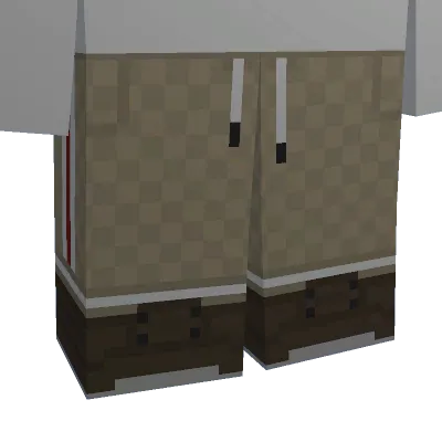 Tan Checkered Pants