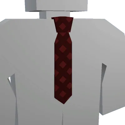 Red Plaid Tie - Unturned uncommon cosmetic