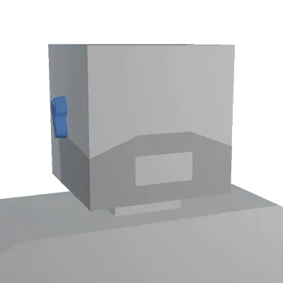 Blue Unshaved Mood - Unturned uncommon cosmetic