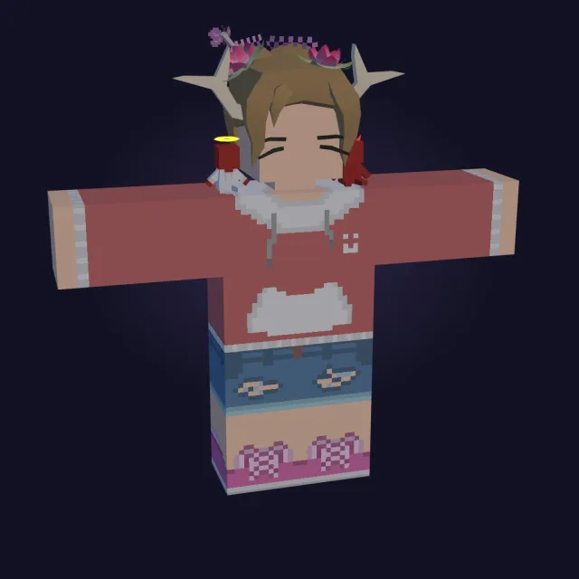 冬季麋鹿 - Unturned outfit preview