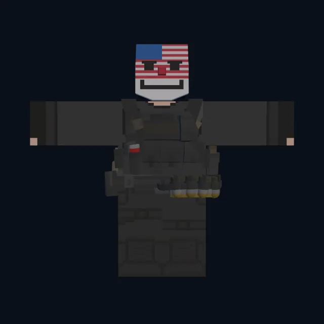 heister from alibaba - Unturned outfit preview