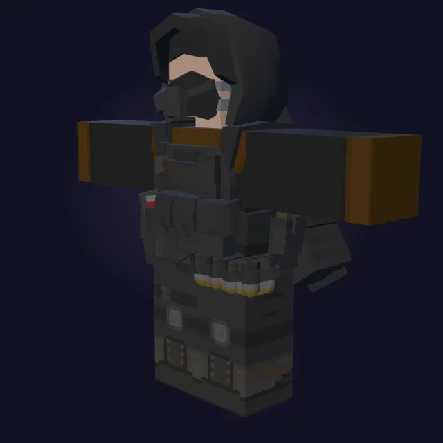 scorpion-7 remnant - Unturned outfit preview