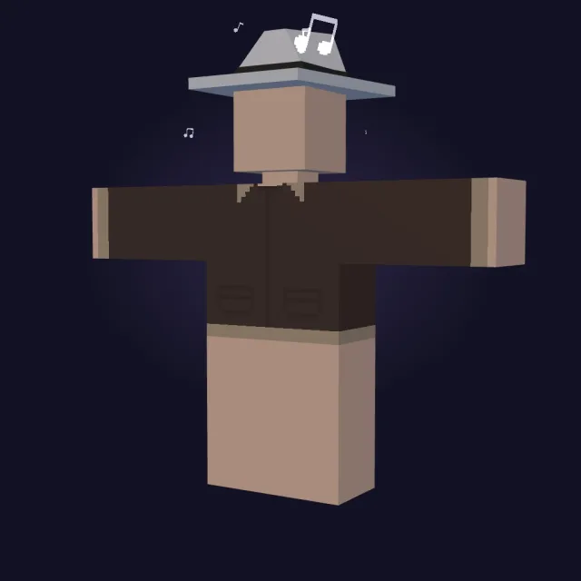 音乐家 - Unturned outfit preview