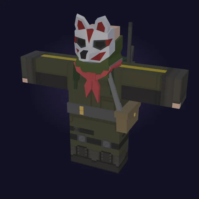 Camo Suit - Unturned outfit preview