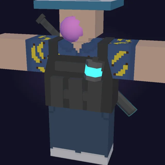 Blue set - Unturned outfit preview